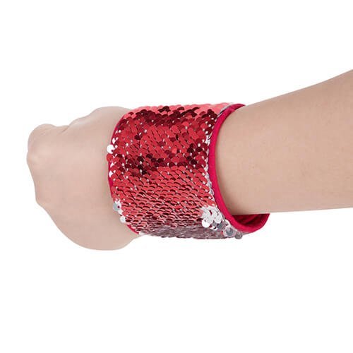 Sequin wristband for sublimation