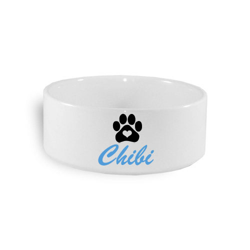 Ceramic bowl for pets for sublimation - big