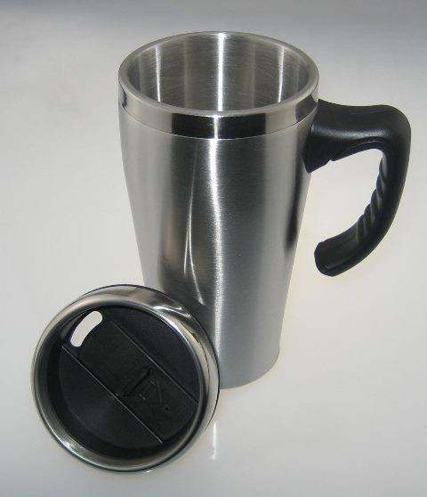 Steel thermal mug