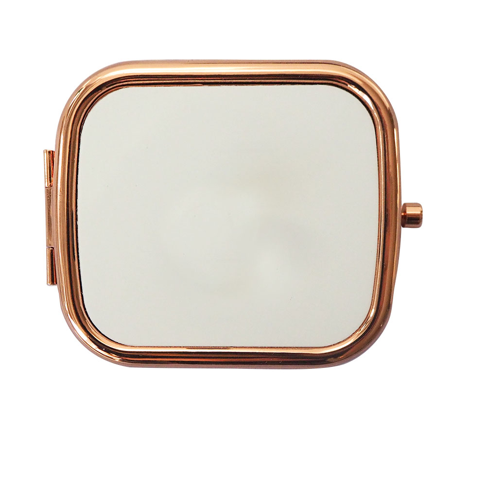 Metal mirror for sublimation - rounded square