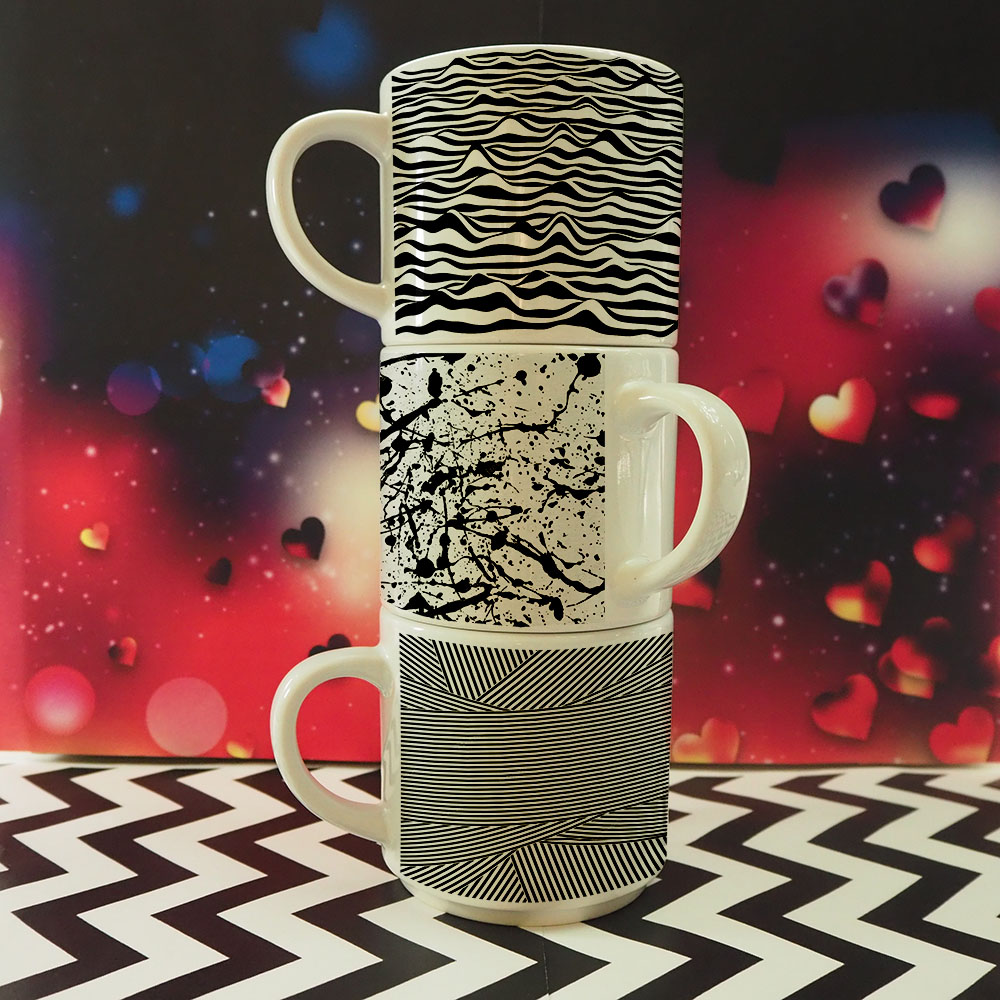 Stackable mug for sublimation