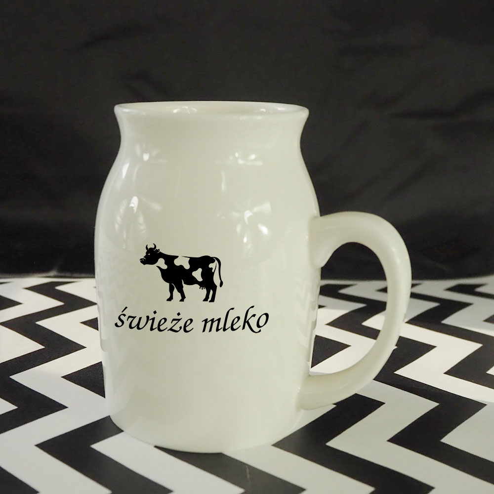 Sublimation mug - milk can shape