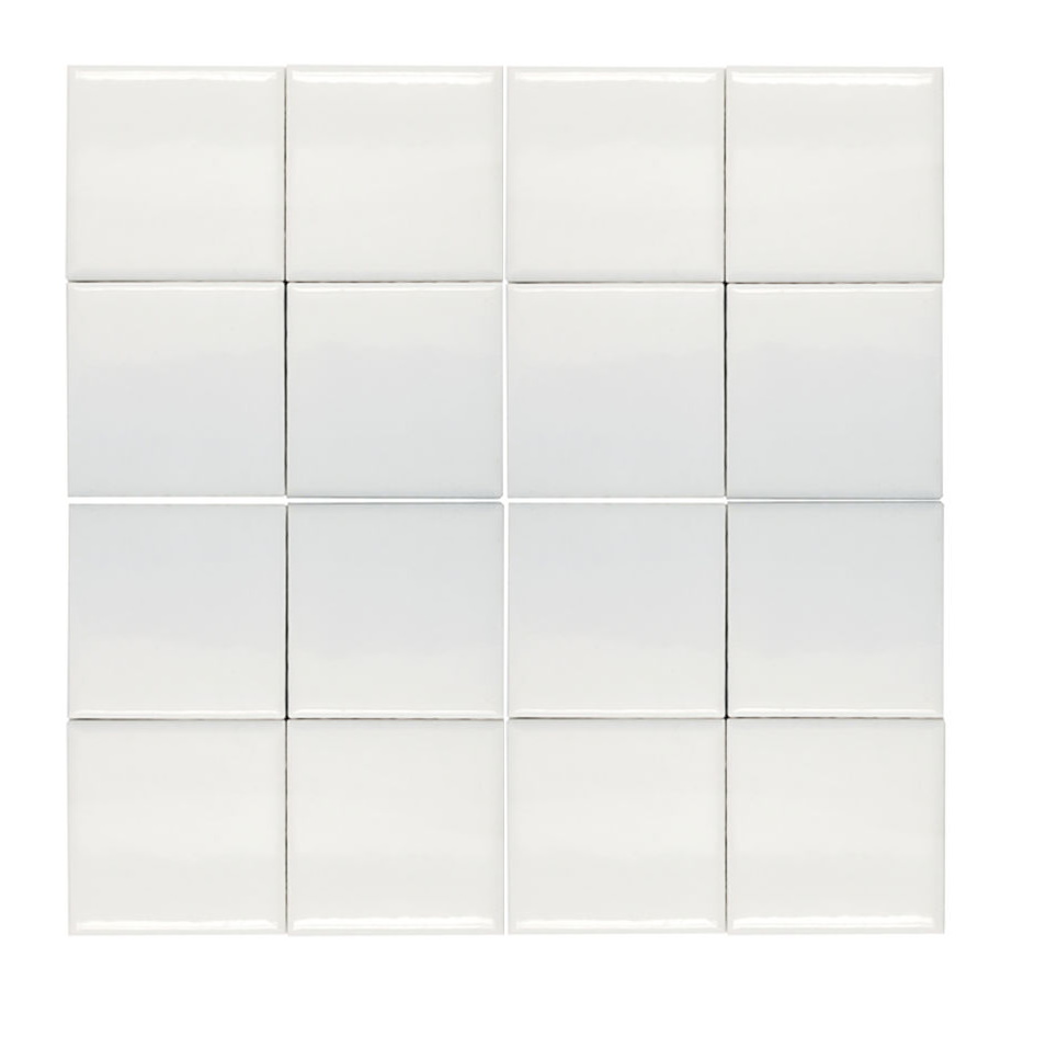 Kwadratowa płytka ceramiczna do sublimacji - bok 10.8 cm - 48 sztuk