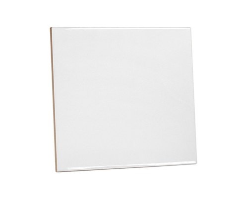 Kwadratowa płytka ceramiczna do sublimacji - bok 10.8 cm - 48 sztuk