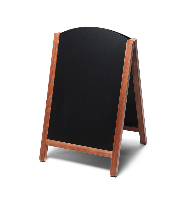 Double sided chalk Fast-Switch A-Board display