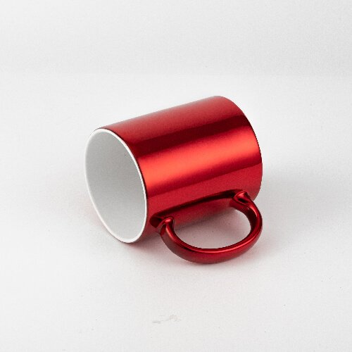 Glossy metallic sublimation mug