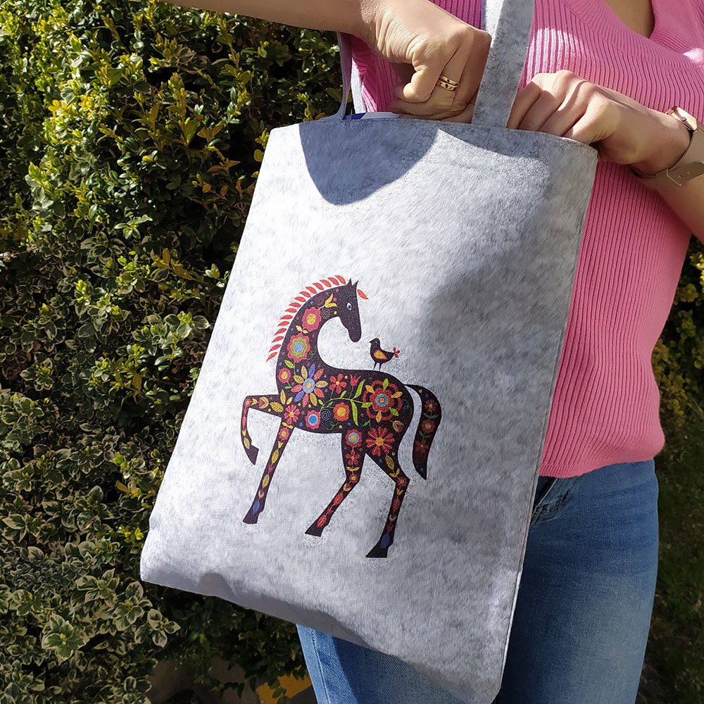 Felt bag for sublimation