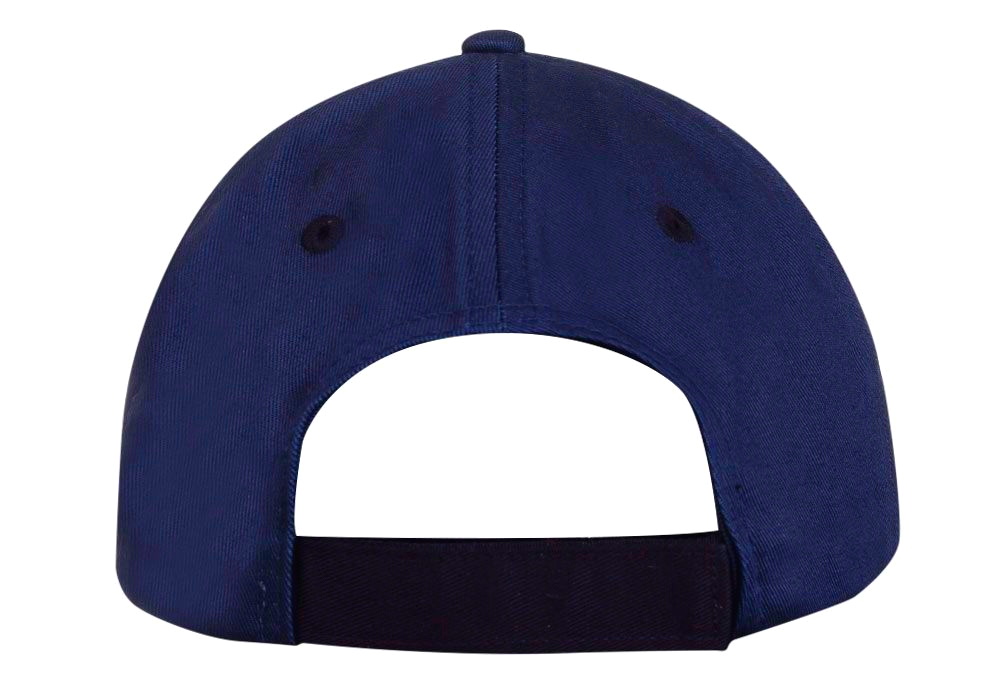 Peaked cap 6-panels velcro closure