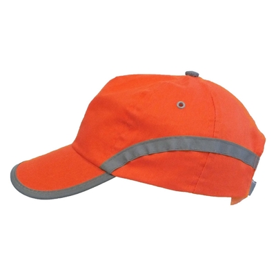 Orange reflective cap