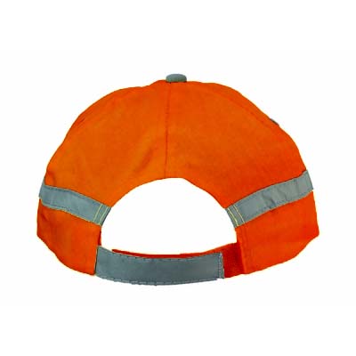 Orange reflective cap