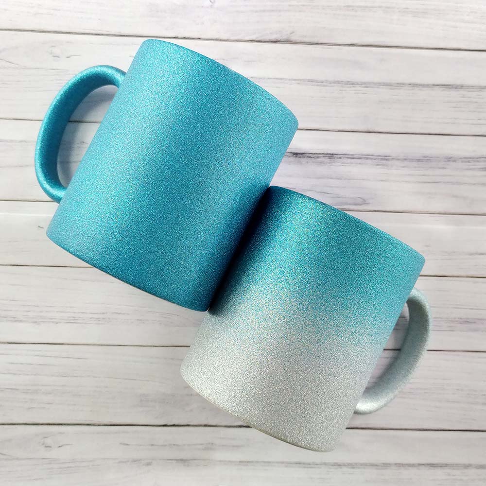 Glitter sublimation mug