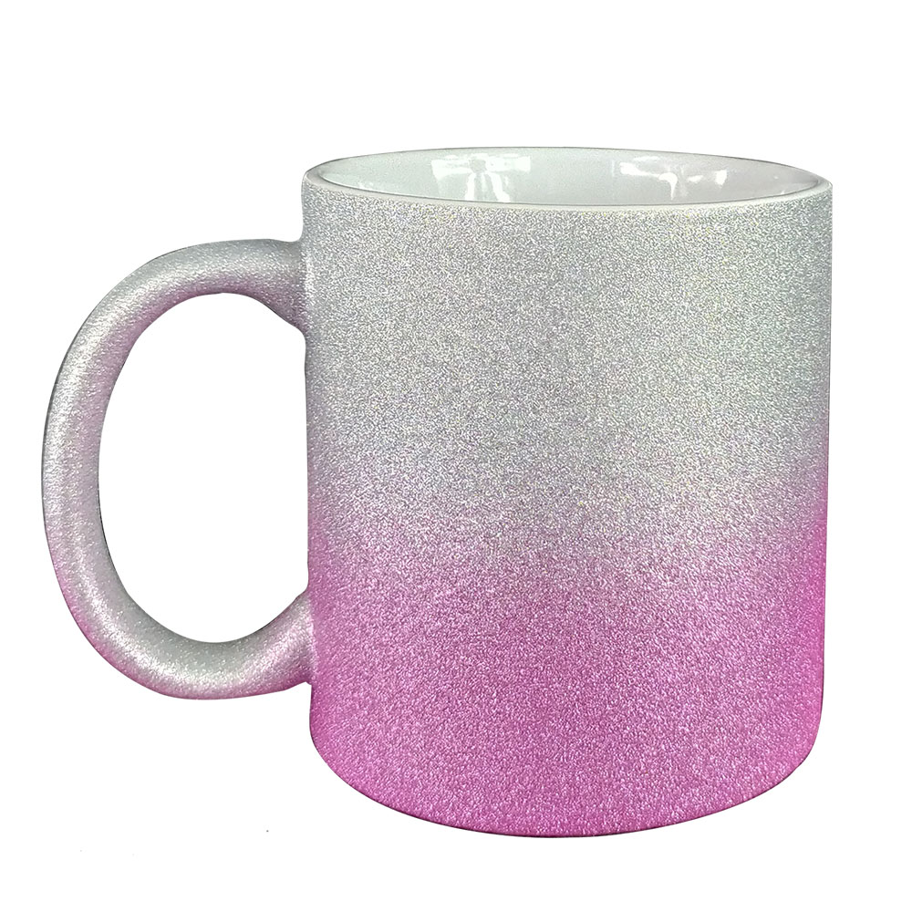 Glitter sublimation mug