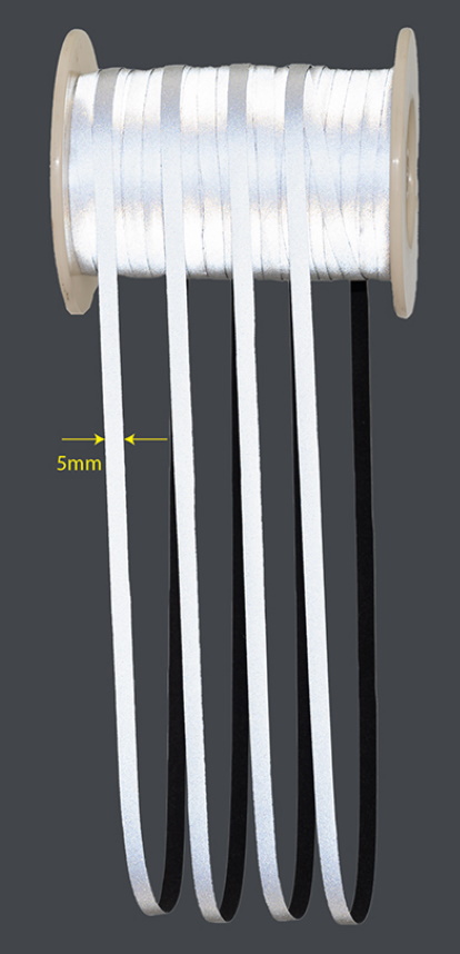 Taśma odblaskowa elastyczna - lamówka