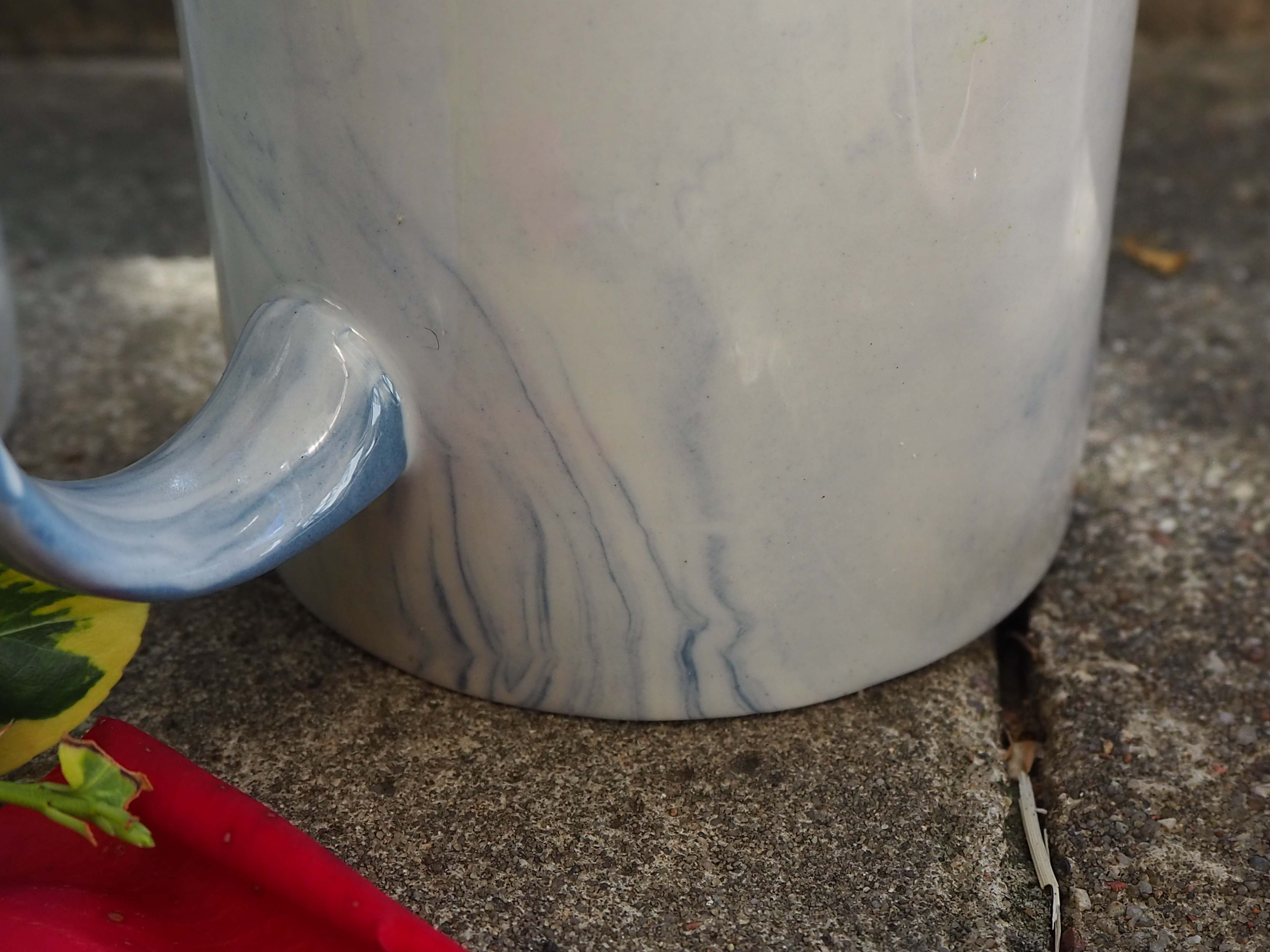 Marble sublimation mug - blue