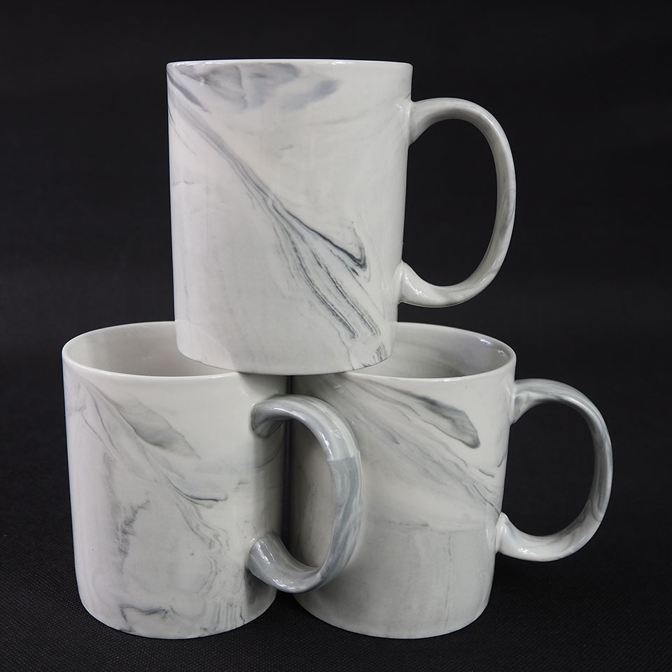 Marble sublimation mug - grey