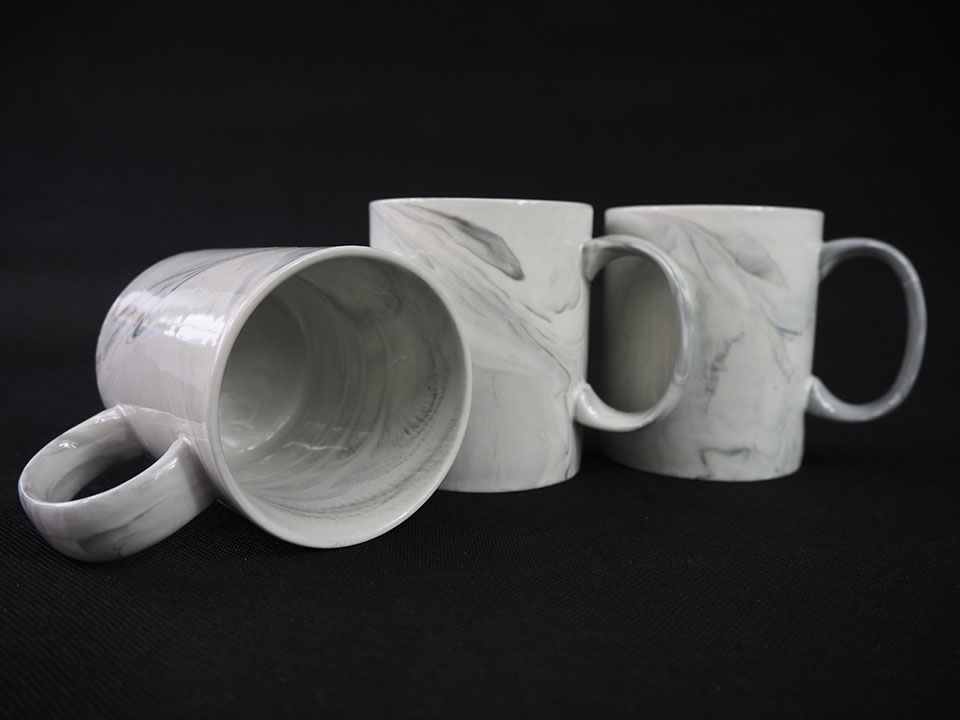 Marble sublimation mug - grey