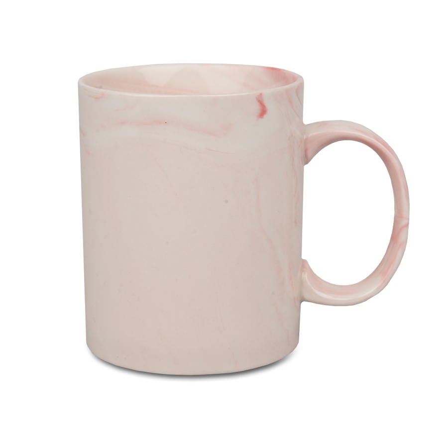 Marble sublimation mug - pink