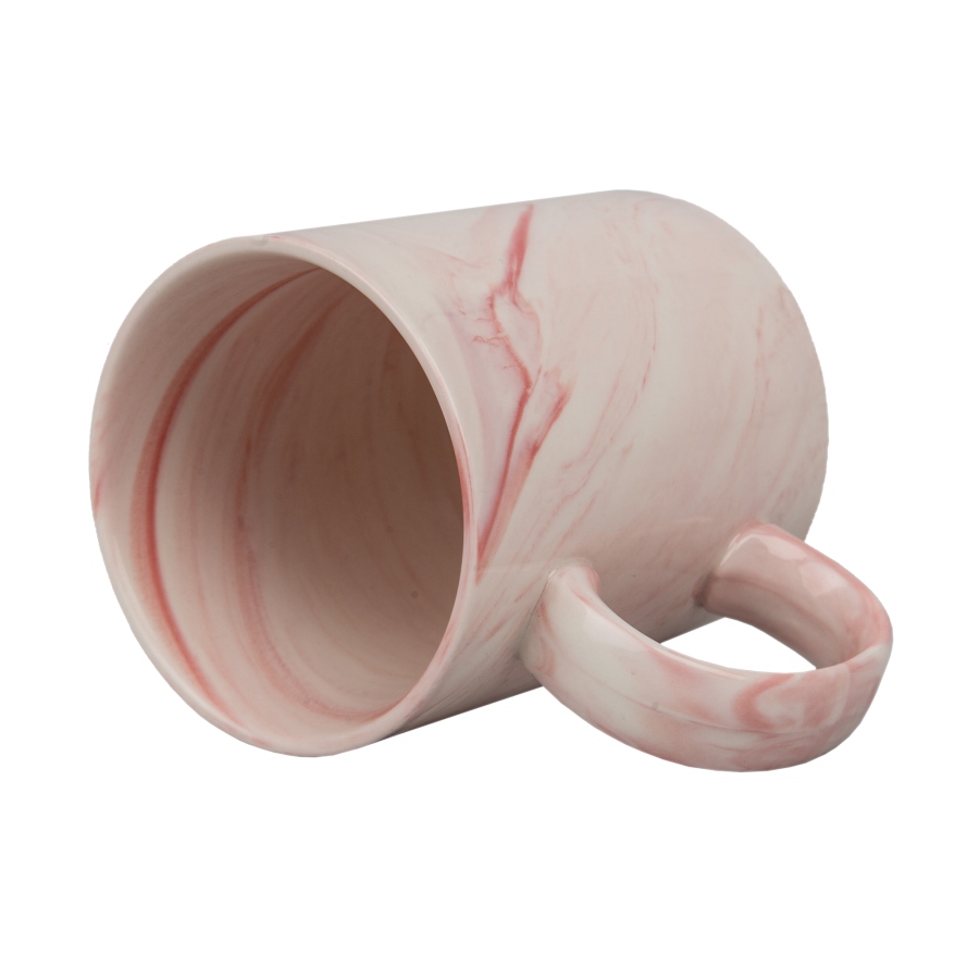 Marble sublimation mug - pink