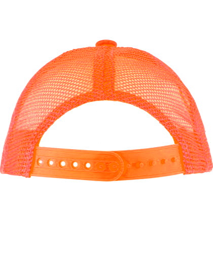 Kids cap with mesh back panels for sublimation