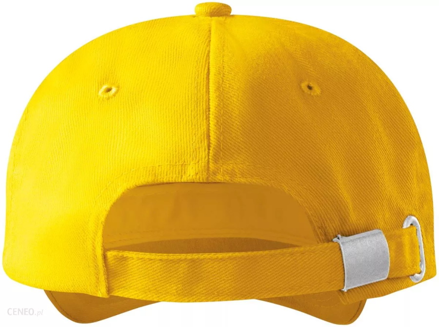 Peaked cap 6-panels with metal clip