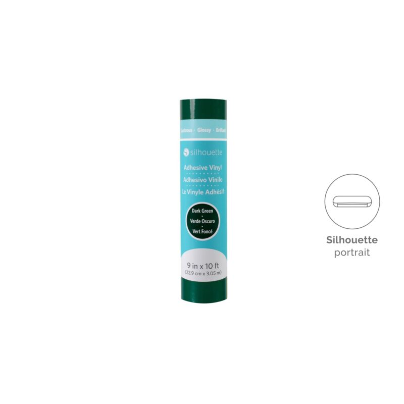 Silhouette adhesive vinyl - 23cm - dark green