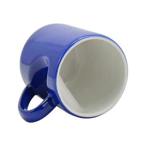 Color changing sublimation mug with heart shape handle