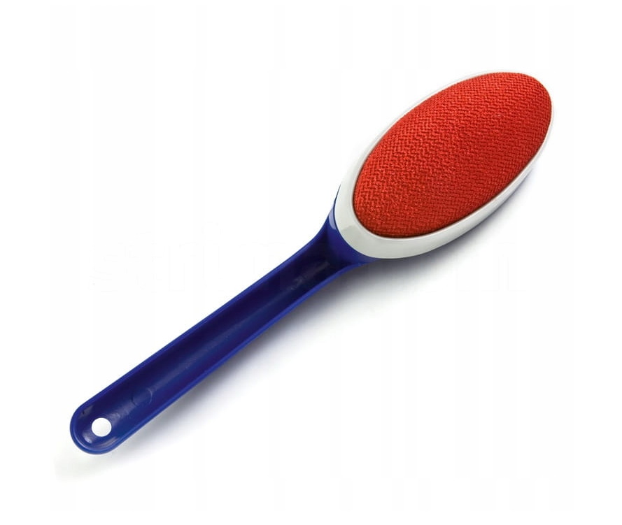 Velor textile cleaning brush