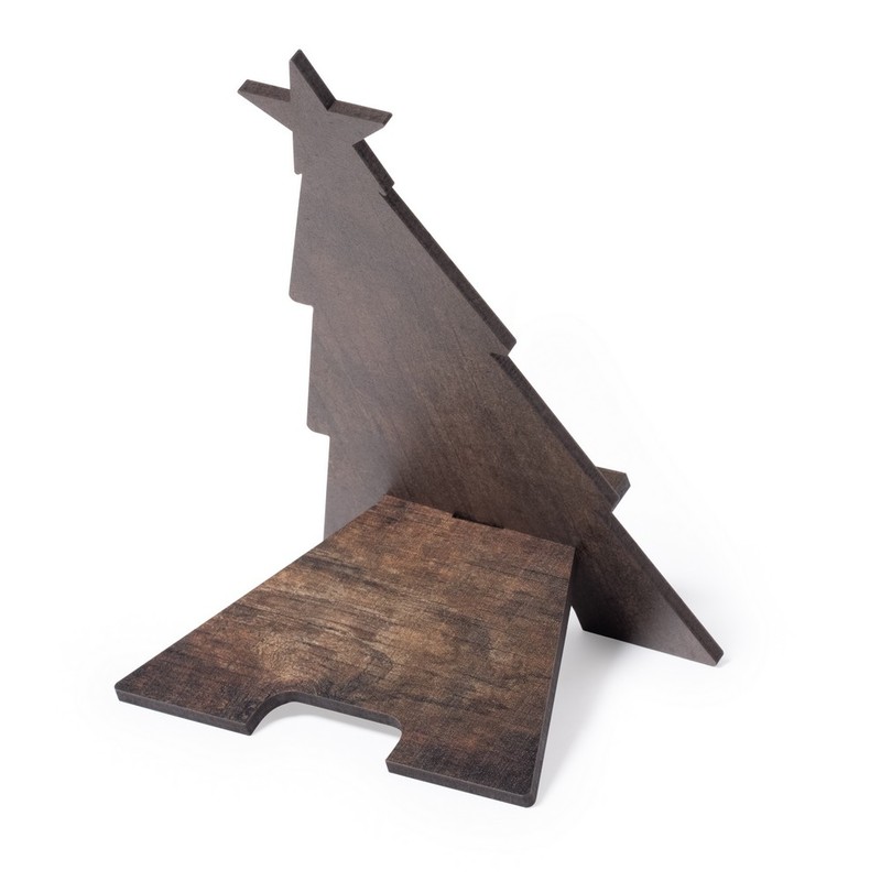 Wooden phone stand - Christmas tree