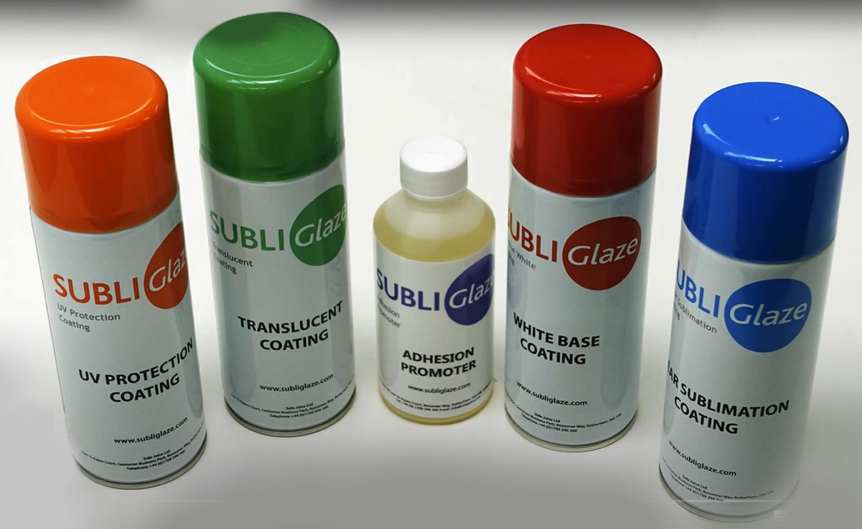 Subli Glaze Clear - przezroczysta powłoka w sprayu pod nadruk sublimacyjny 