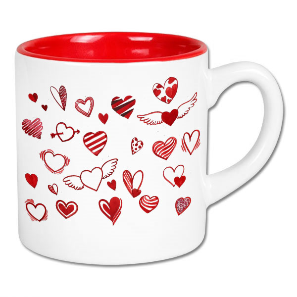 Mini mug - colour inside for sublimation