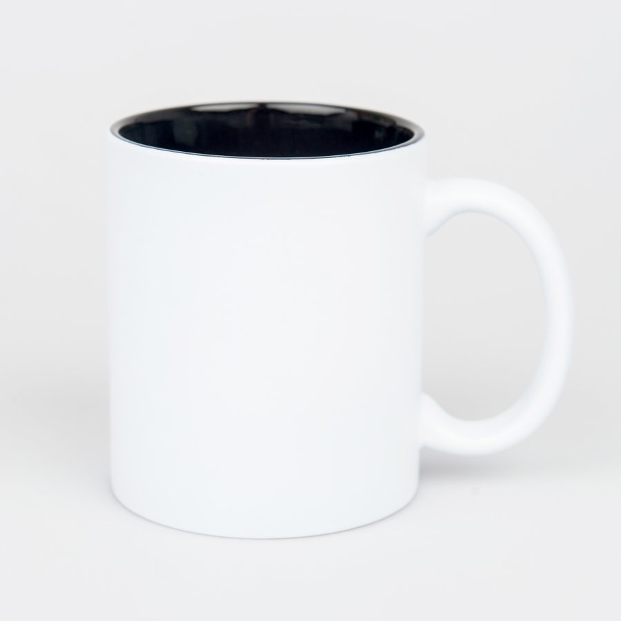 White laser engraving mug - color inside