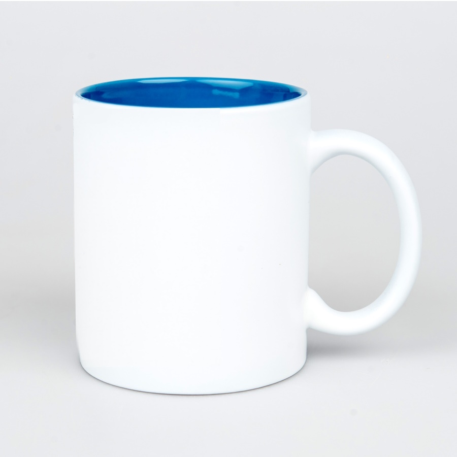 White laser engraving mug - color inside