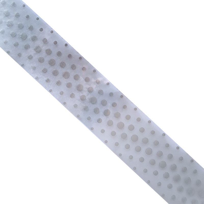 Segmented heat transfer reflective tape - dots