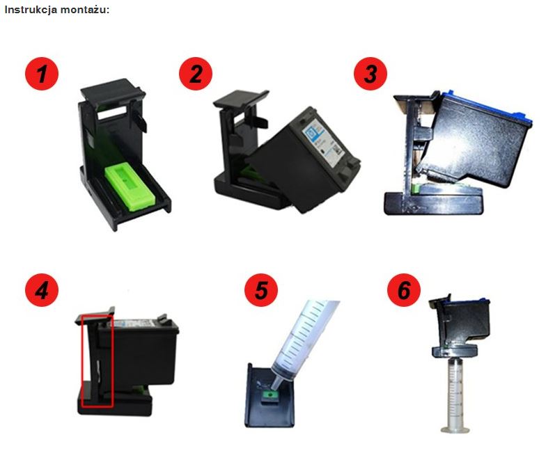 Refill adapter Canon cartridges