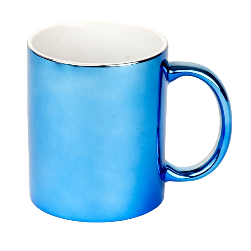 Glossy metallic sublimation mug