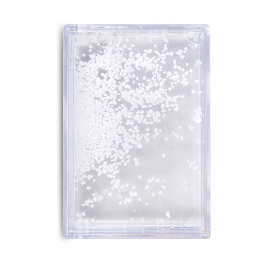 Liquid photo frame - snowflakes