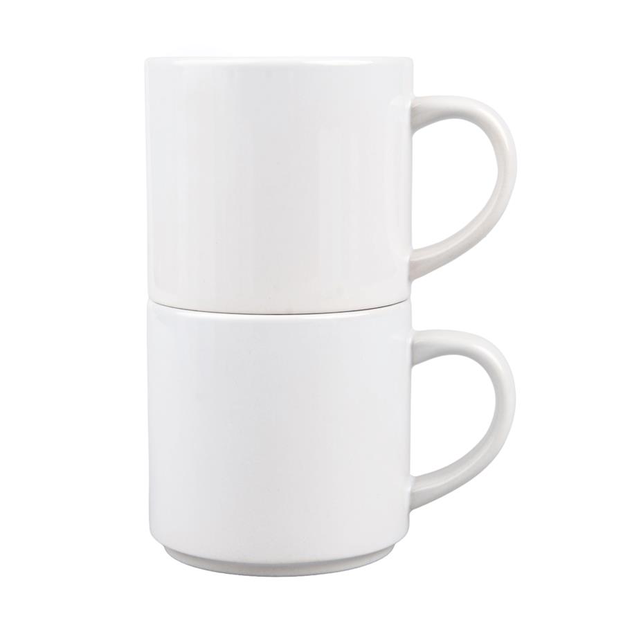 Stackable mug for sublimation