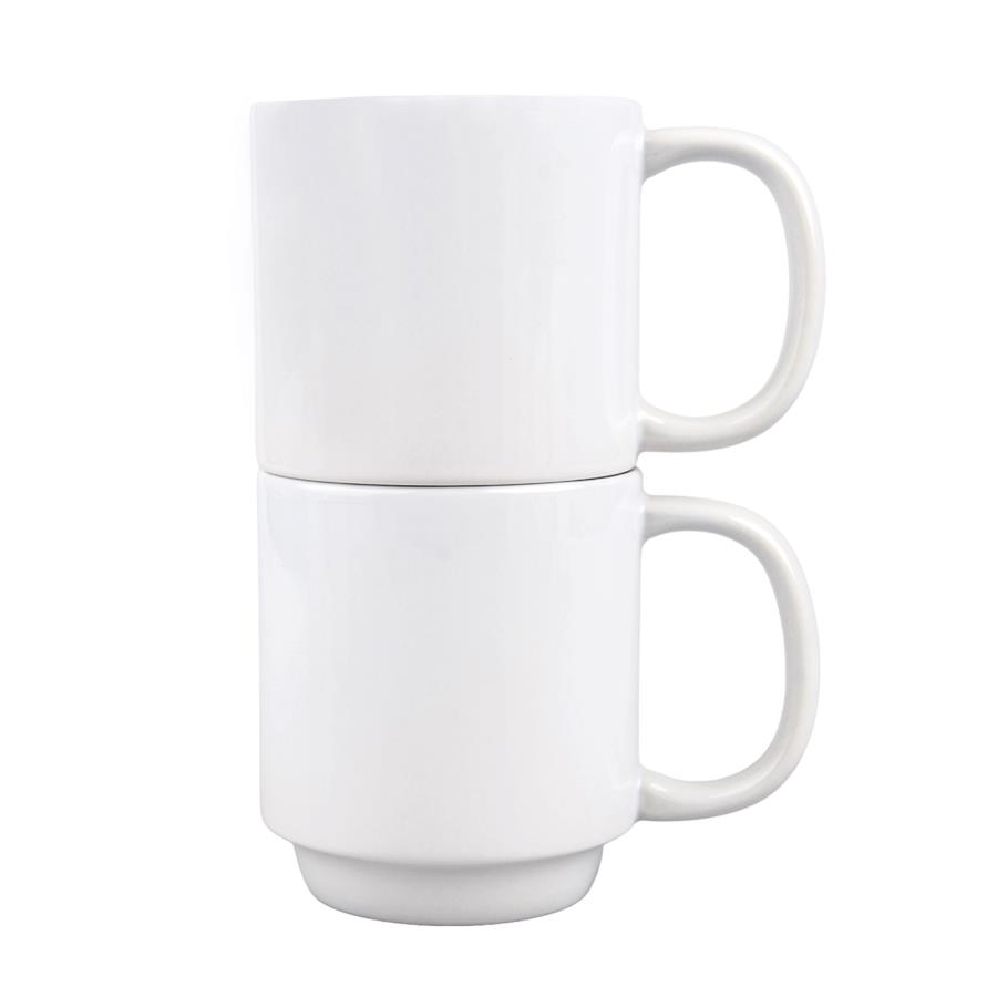 Stackable mug for sublimation