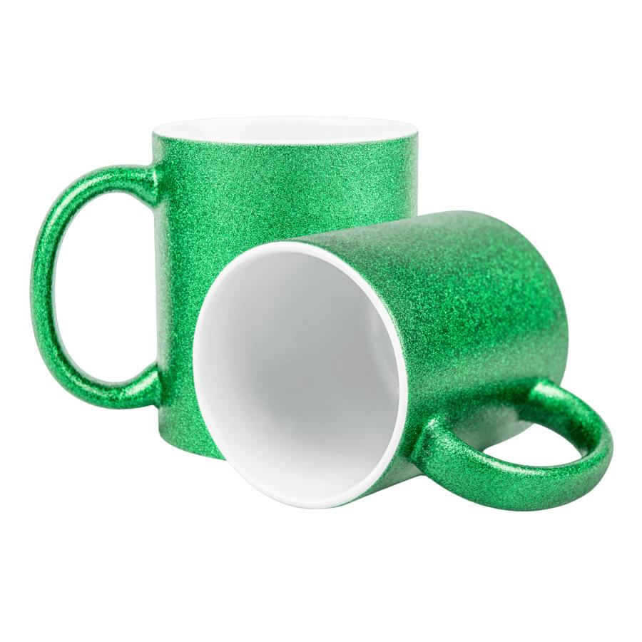 Glitter sublimation mug