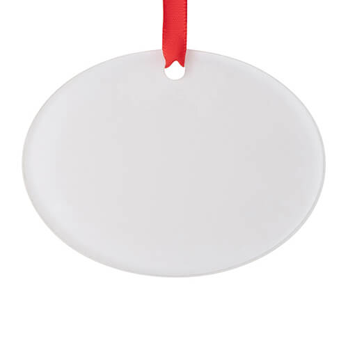 Acrylic pendant - oval