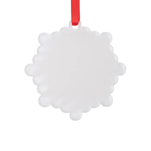 Acrylic pendant - snowflake