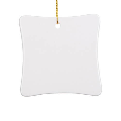 White tile for sublimation - square