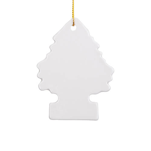 White tile for sublimation - tree