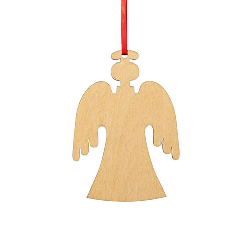 Wooden hanger - angel