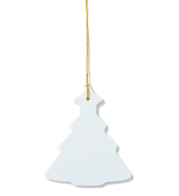 Plastic pendant - christmas tree