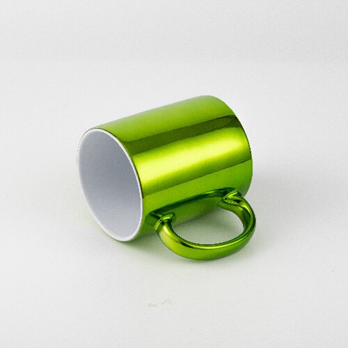 Glossy metallic sublimation mug