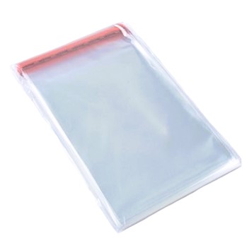 Torebki foliowe na odzież i tekstylia z taśmą zamykającą