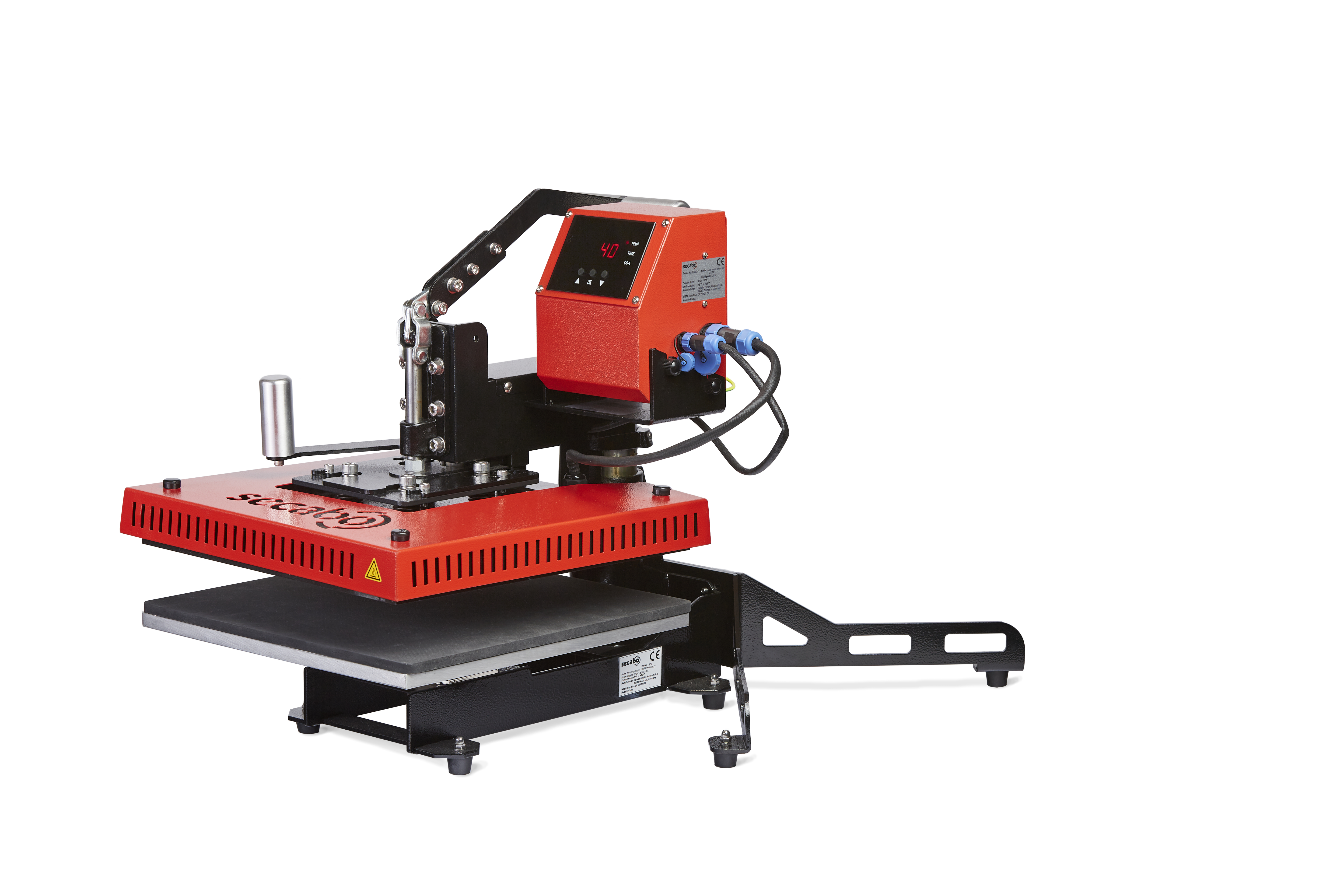 TS5 Economy Secabo - transfer heat press for flat surfaces, swing type