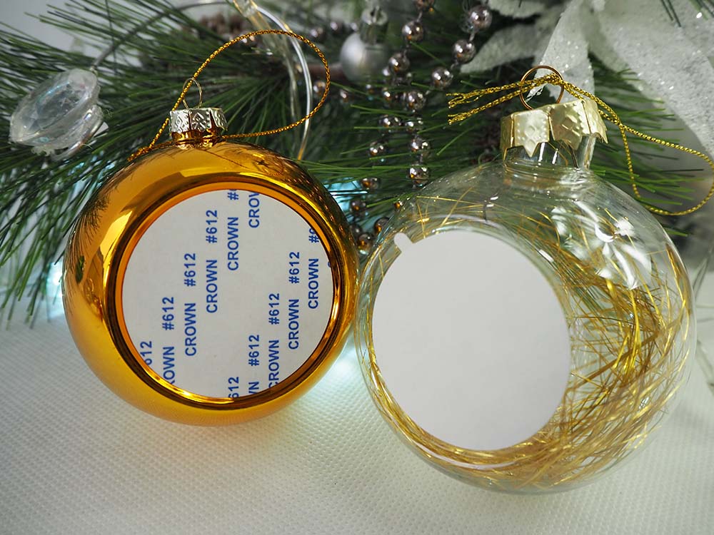 Christmas bauble for sublimation