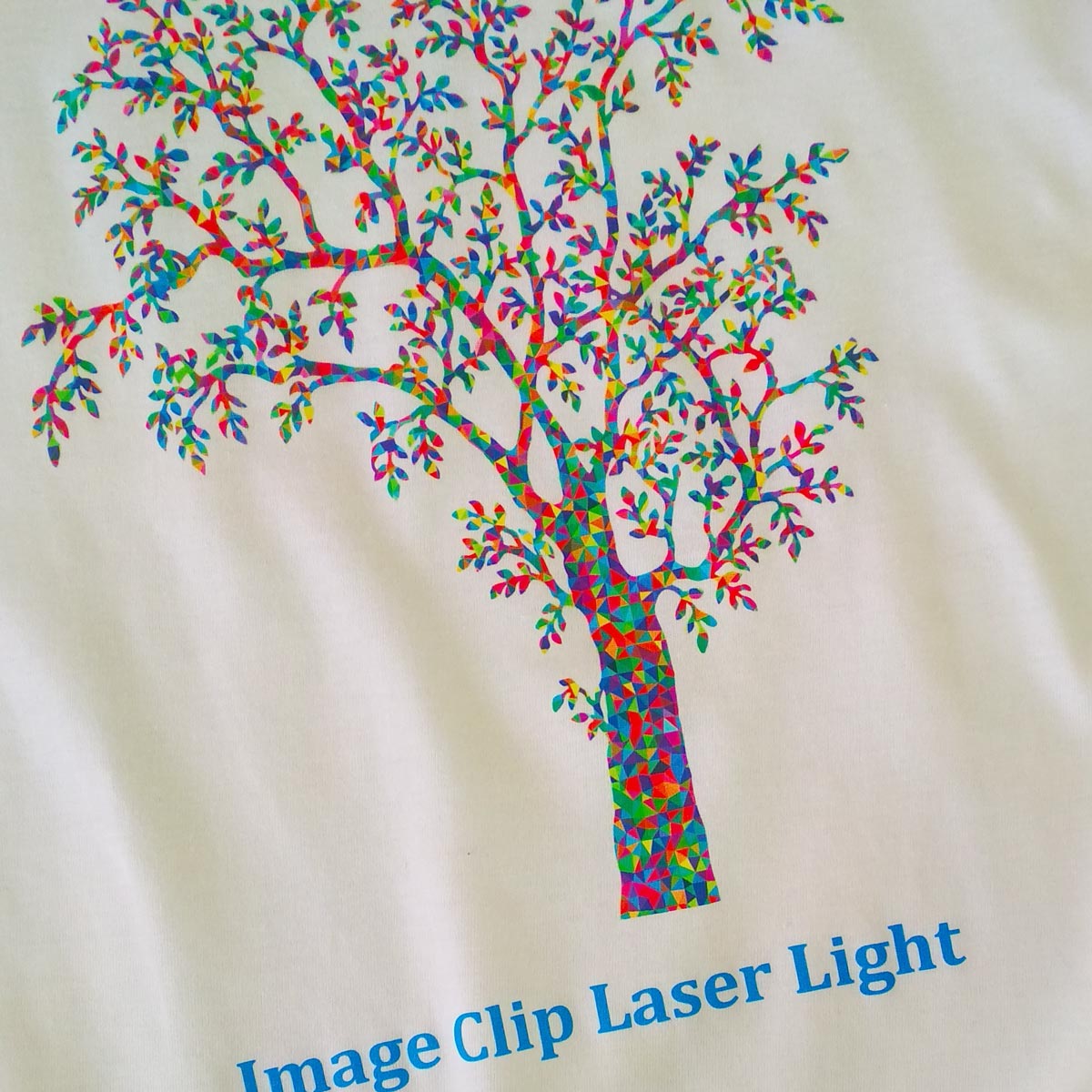 Image Clip Laser Light without background - Transfer paper for light textiles for laser printers - 10 sheets